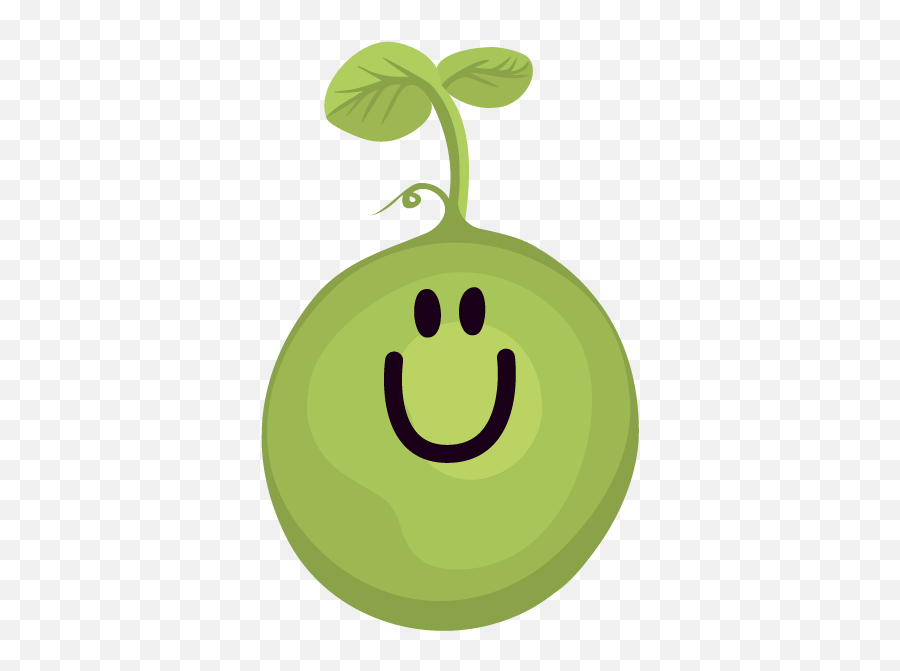 Little Green Sprouts - Happy Cartoon Sprout Emoji,Sprout Emoticon