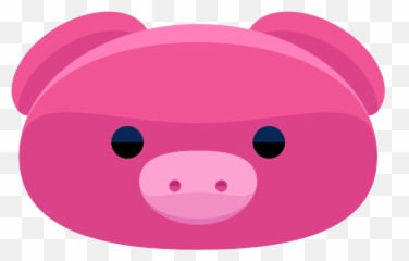 Imgly Sticker Emoticons Pig - Pig Emoji,Guinea Pig Emoticons