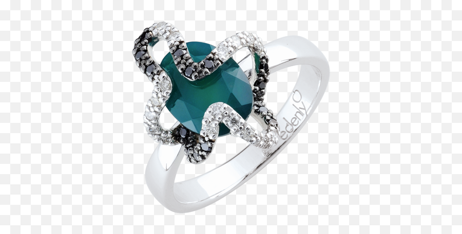 Ring Imaginary Walk - Medusa Silver Diamonds And Fine Emoji,Emotions Sterling Silver 7-stone Ring
