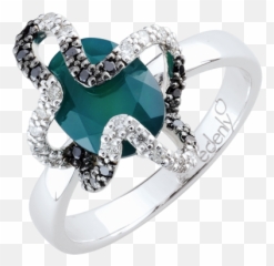 Ring Imaginary Walk - Medusa Silver Diamonds And Fine Emoji,Emotions Sterling Silver 7-stone Ring