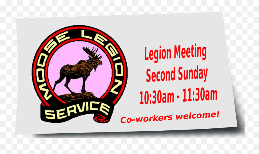 Harvard Moose Family Center 1289 - Moose Legion Emoji,Moose Emoticon