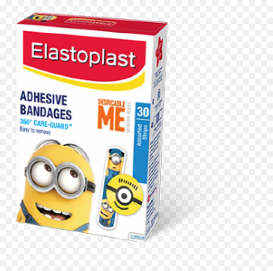 Elastoplast Adhesive Bandages Minions Box30 Davisville Emoji,Brackets Emoticon