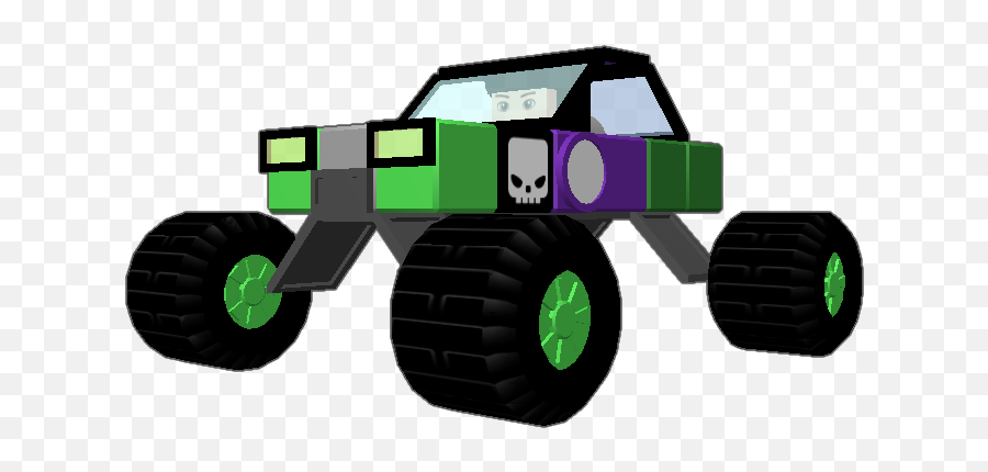 By Linaearl - Synthetic Rubber Emoji,Monster Truck Emoji