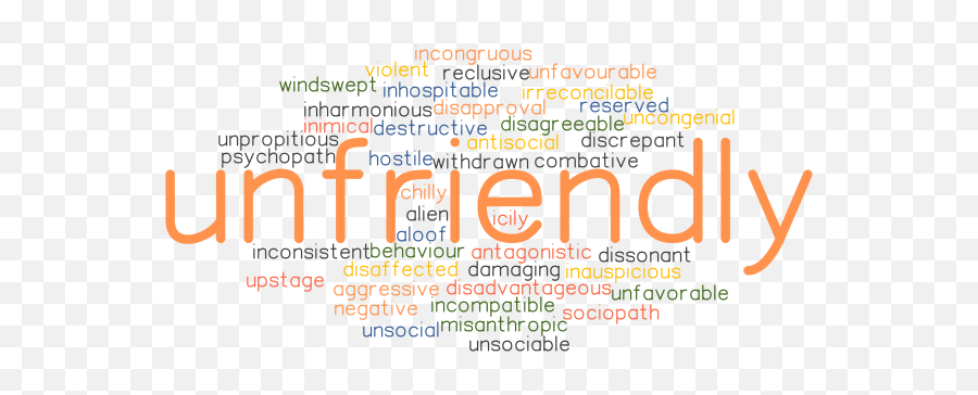 Unfriendly Synonyms And Related Words What Is Another Word Emoji,Emotions Absent In A Sociopath