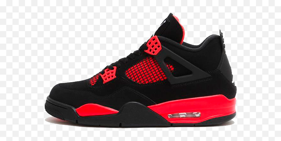 Air Jordan 4 Red Thunder Kids Sneakers Matching Tees Outfit Emoji,Jordan Emoji