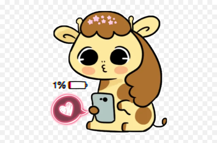 Giraffe Y Hippopotamus Stickers For - Dot Emoji,Hippo Emoji Android