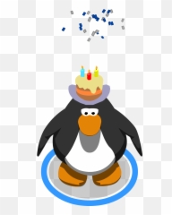Happy Birthday Clipart Penguin - Happy Penguin Club Penguin Penguin With A Top Hat Emoji,Penguins Emoticons