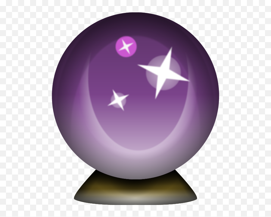 Crystal Magic Ball Emoji Free Psychic Chat Free Psychic - Crystal Ball Emoji Png,Question Emoji