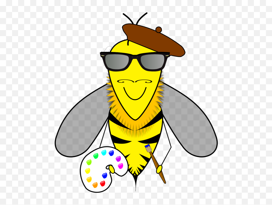 Hipster Bumblebee Png Svg Clip Art For Web - Download Clip Artist Bee Clip Art Emoji,Daniel Bryan Emoji Hipster Bumblebee Png Svg Clip Art For Web - Download Clip Artist Bee Clip Art Emoji,Daniel Bryan Emoji