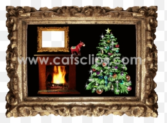 Fireplace Christmas Tree Animated Photo Frame Fireplace At Emoji,Christmas Tree Emoticon.