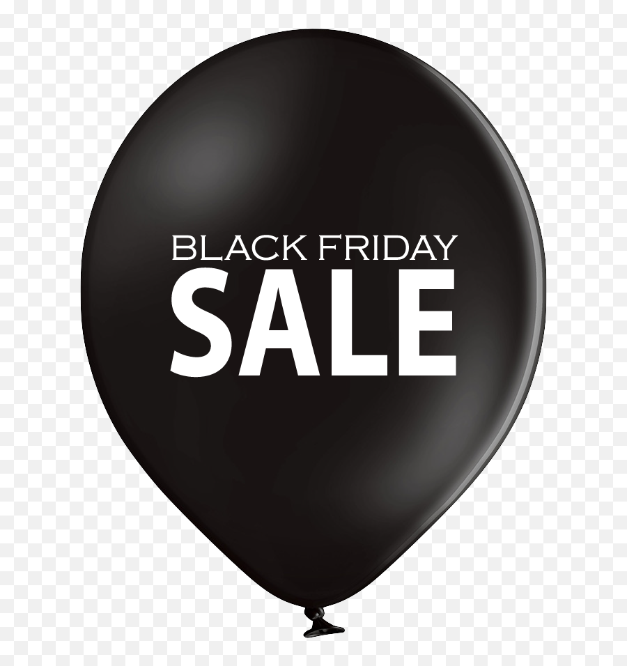 Latex Preprinted Black Friday Sale - Air Balloon Black Friday Png Emoji,Emoji Balloons For Sale