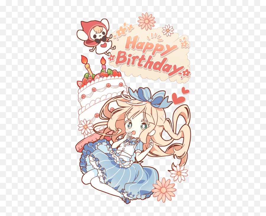 890 Alice Ideas - Chibi Happy Birthday Anime Emoji,Kagepro Discord Emojis