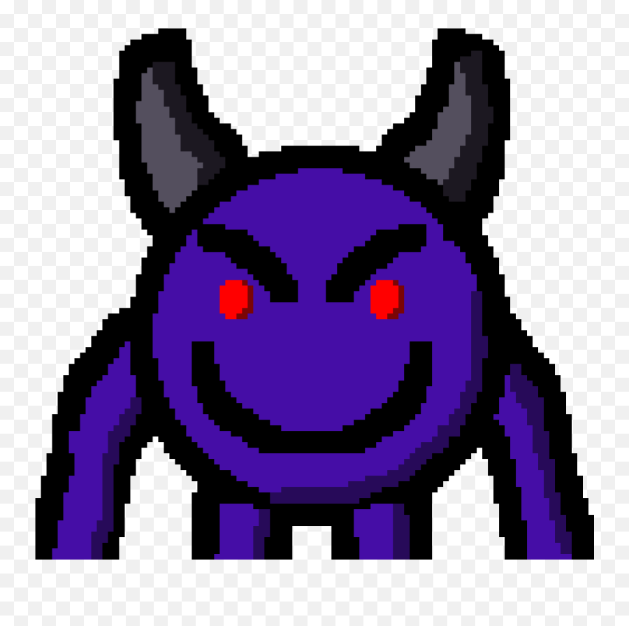 Pixilart - Happy Emoji,Demon Emoji