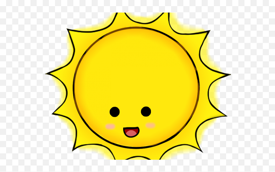 Sun Clip Art - Cute Sun Clipart White Background Emoji,Emojis Tirando Besos Png
