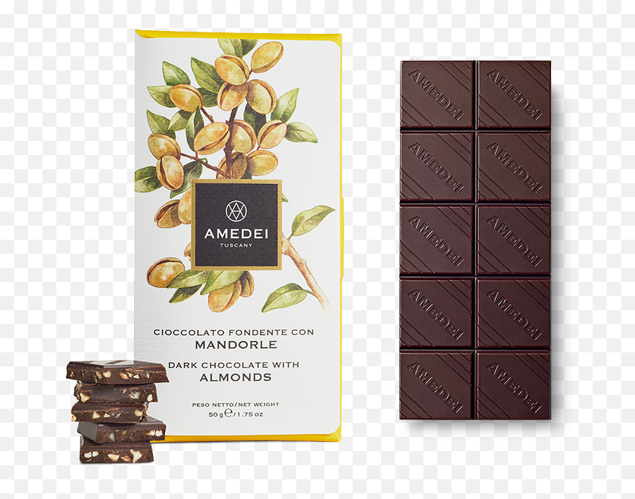 Amedei Chocolate Bars - Mandorle Tavolette Di Cioccolato Emoji,Sweet Emotions Chocolate Passion Ingredients
