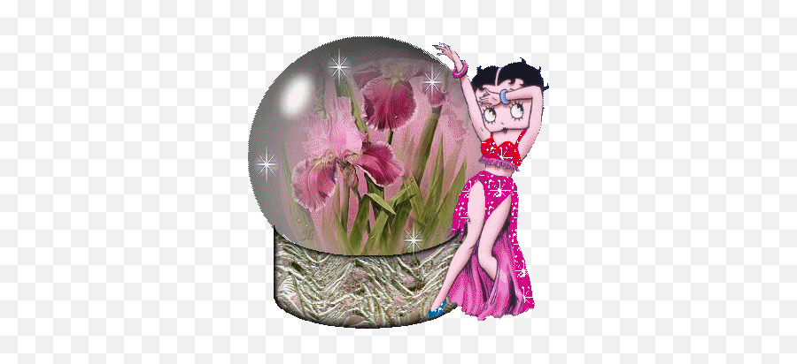 Glitter Gif Picgifs Betty Boop 9617011 - Fictional Character Emoji,Boop Emoticon