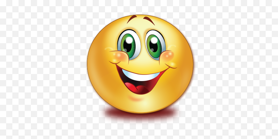 Big Smile Emoji - Transparent Birthday Emoji Png,Big Grin Emoticon Images