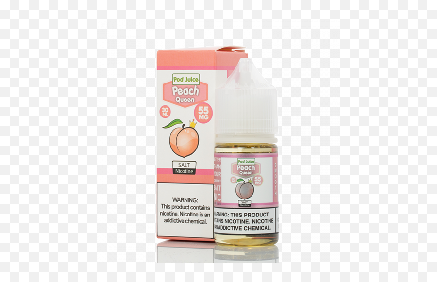 Peach Queen - Pod Juice Pod Energy Emoji,Emoji Liquids Peach Rings Vape Juice