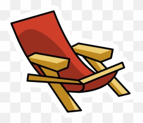 Beach Chair Pin - Easy Cartoon Beach Chair Emoji,Emojis Playa