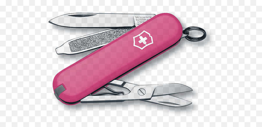 Victorinox Classic Sd Swiss Army Knife - Victorinox Classic Pink Emoji,Victorinox Emoji Swiss Army Classic Sd