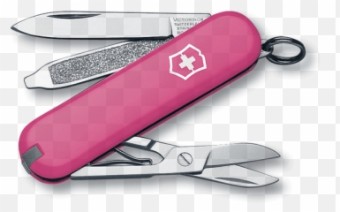 Victorinox Classic Sd Swiss Army Knife - Victorinox Classic Pink Emoji,Victorinox Emoji Swiss Army Classic Sd