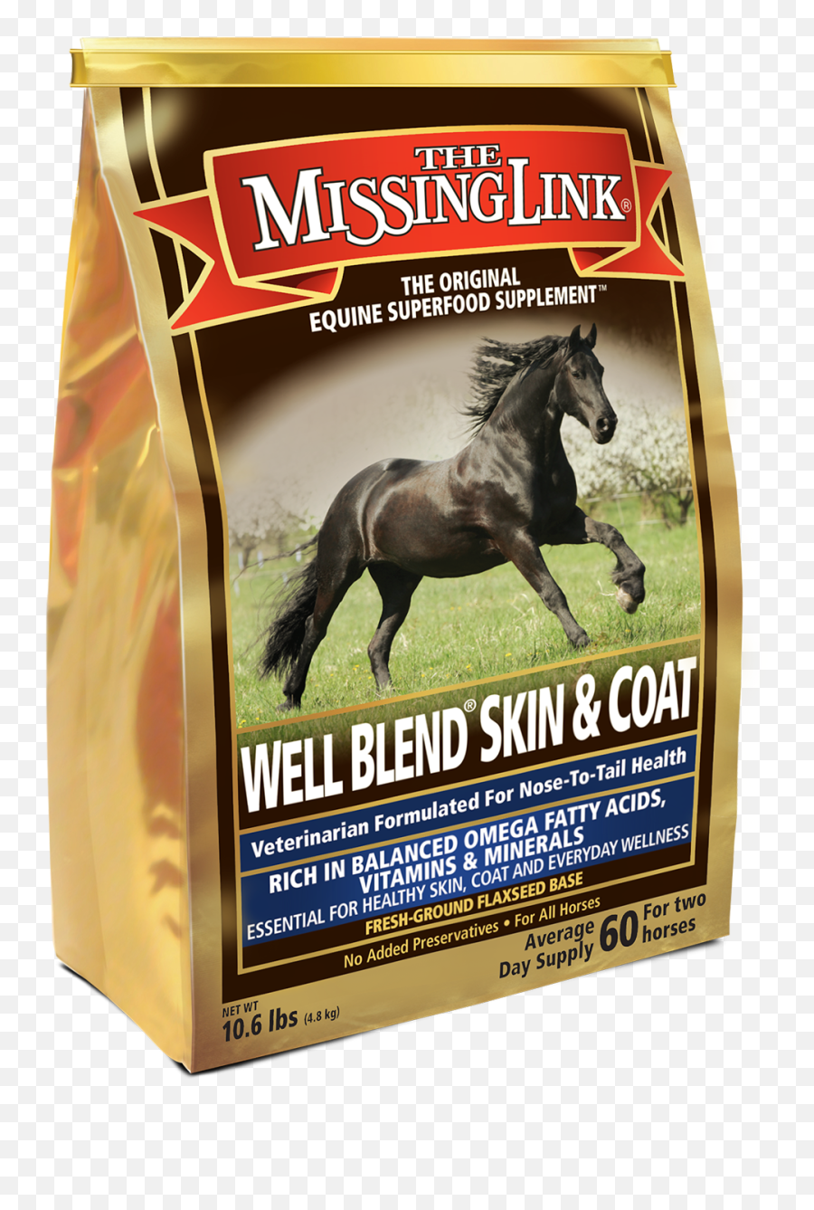 The Missing Link Skin U0026 Coat Supplement 106 Lb 120 Day - Tractor Supply The Missing Link Horse Supplement Emoji,Horse Nose Emotion