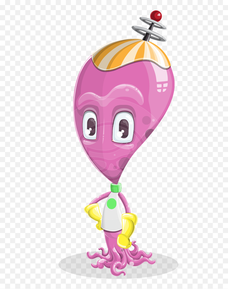 Alien Baby Vector Cartoon Character - Extraterrestrial Life Emoji,Alien Newborn Emotions