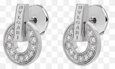 Bvlgari Bvlgari White Gold Earrings - Bvlgari Ref 357318 Emoji,Swarovski Zirconia Earrings Emotions