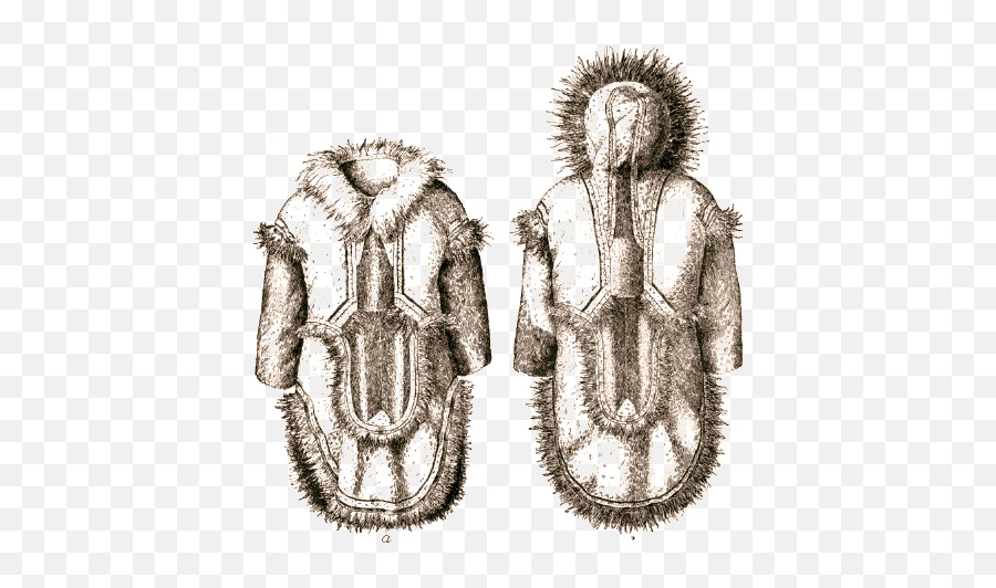 The Project Gutenberg Ebook Of The Point Barrow Expedition - Inuit Clothing Sketches Emoji,Eskimo Dancing Emojis