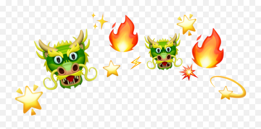 Sticker - Decorative Emoji,Dragon Emoji