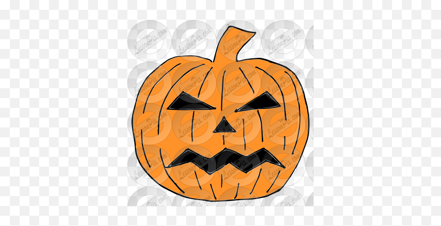 Jack - Olantern Picture For Classroom Therapy Use Great Emoji,Facebook Halloween Emoticons- Angry Pumpkin