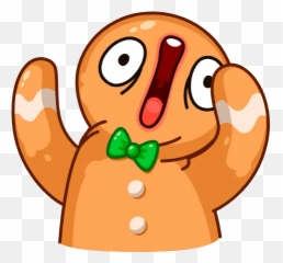 Gingerbread Man Sticker Pack - Stickers Cloud Emoji,Ginerbread Emoji