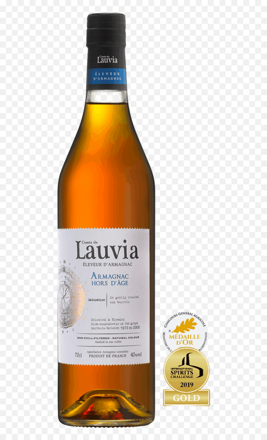 Comte De Lauvia - Armagnac Eleveur Du0027armagnac Emoji,Glencairn Glass Emoji