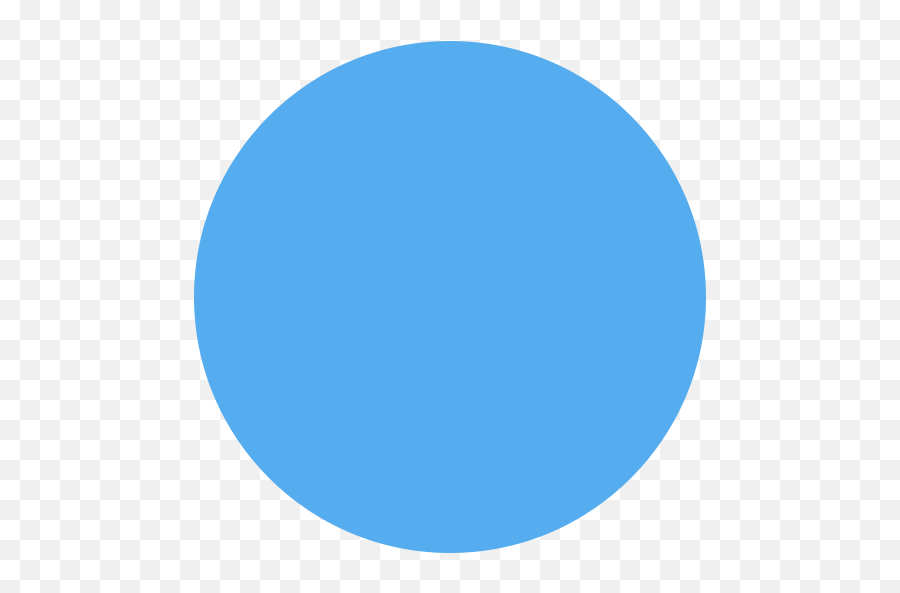 Blue Circle Emoji,Bread Emoji Messenger Large