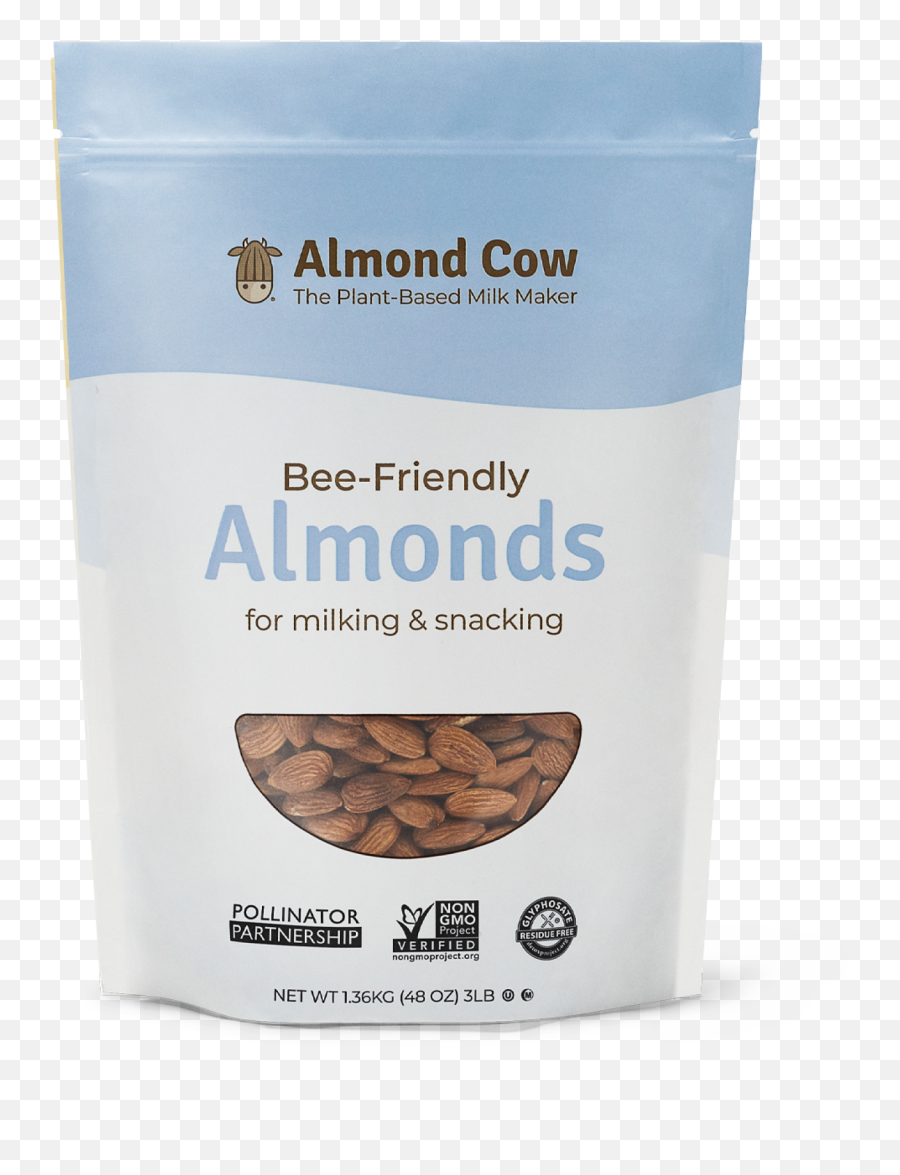 Buy Bulk Almonds 3lb For Making Almond Milk Almond Cow Emoji,Cow Milking Emoji