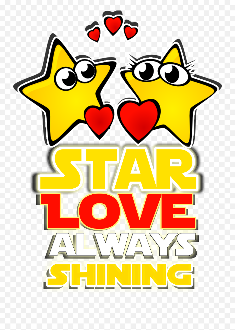 Valentine Star In Love Always Shining - Happy Emoji,Valentine Emotions