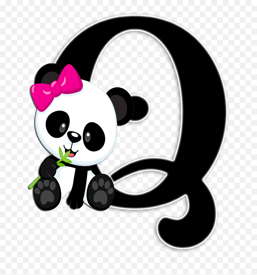 Buchstabe - Desenho De Panda Kawaii Emoji,Letter And Boy Emoji