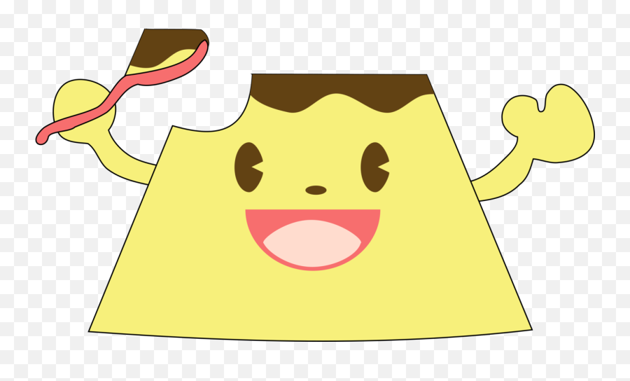 Emoticonareafood Png Clipart - Royalty Free Svg Png Gambar Kartun Puding Lucu Emoji,Bread Emoticon