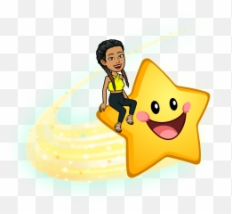 Newmoji - Bitmoji Sitting Transparent Cloud Emoji,Happy Friday Emoji