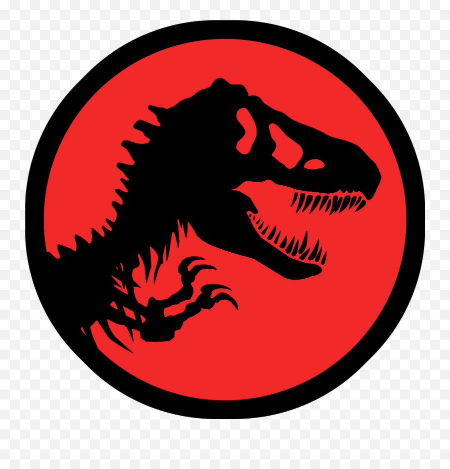 Jurassic Park Png File Png Svg Clip - Jurassic Park Logo Red Emoji,Jurassic Park Emoji