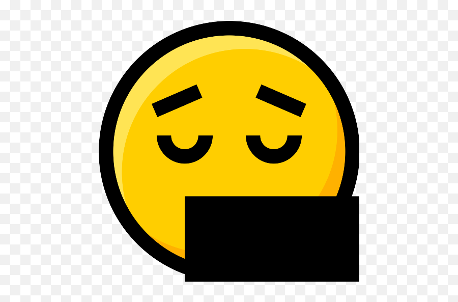 Disappointed Emoticon Face Vector Svg - Icon Emoji,Disappointment Emoticon