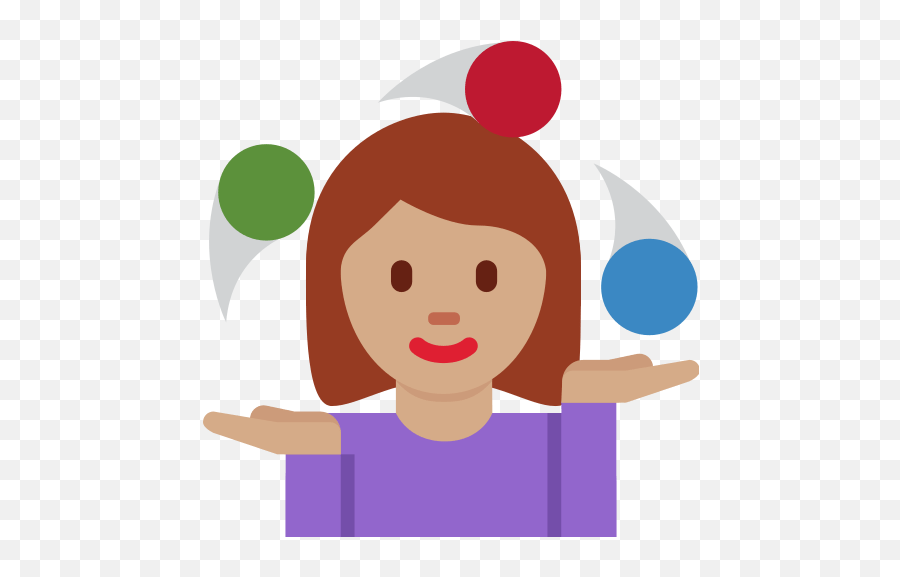 Woman Juggling Emoji With Medium Skin - Meaning,Women Power Emojis Copy Paste