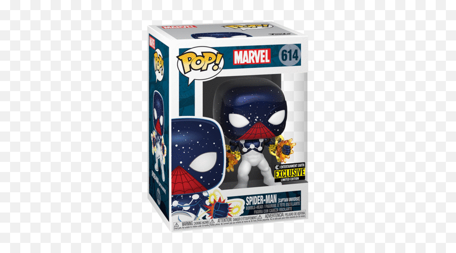 Funko Marvel - Captain Universe Spider Man Funko Emoji,Vinyl Toy + Change Emotions
