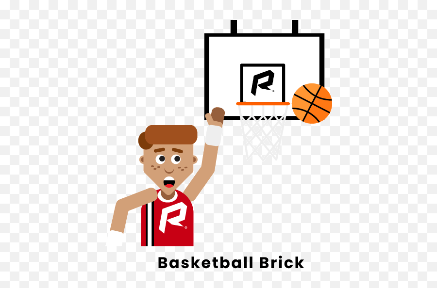 Brick Basketball - Rebounding In Basketball Emoji,Basketball Teams By Emojis