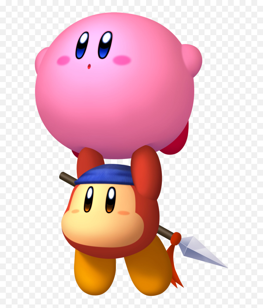 Kirby Kirby Character Kirby Super Smash Bros Party - Bandana Waddle Dee Kirby Emoji,Emoji Swimming Mirror