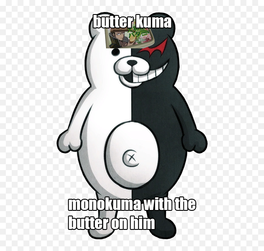 Danganronpa - Junko Enoshima Emoji,Monokuma Emoticon Text