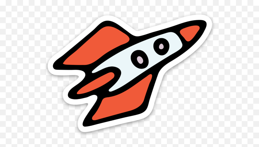 Rocket Magnet - Language Emoji,Mishu Designs Emoji Magnets