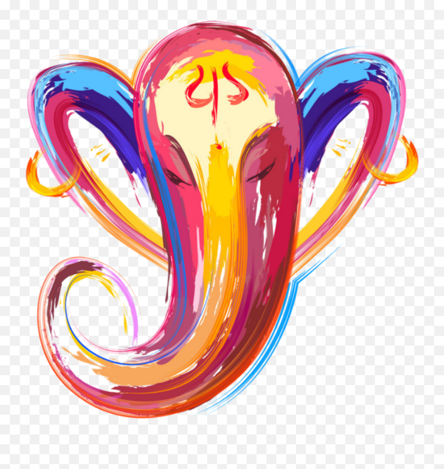 Ganesh U0026 Similar Hashtags Picsart - Ganpati Bappa Png Hd Emoji,Vinayaka Chavithi Emojis