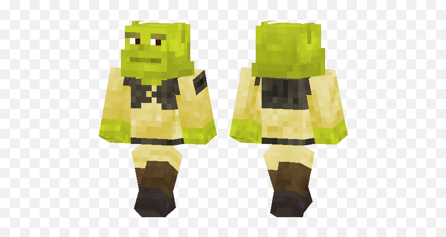 Shrek Minecraft Pe Skins - Shrek Mc Skin Emoji,Shrek 4 Script In Emoji