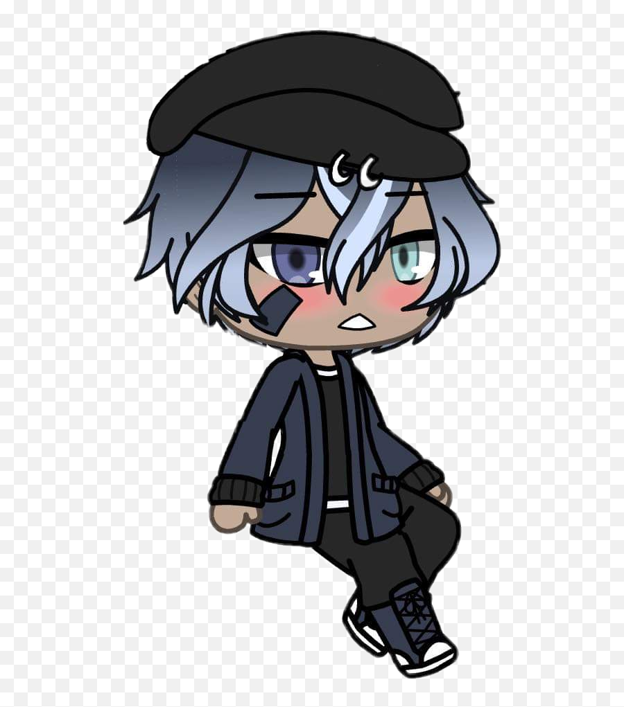 Gachalife Gacha Oc Gachaoc Boy Sticker By Mearrøw - Gacga Life Oc Boy Emoji,Gacha Heartless Boy With Emojis